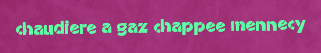 Chaudiere a gaz Chappee Mennecy