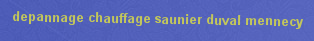 Depannage chauffage Saunier Duval Mennecy